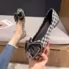 Houndstooth Black
