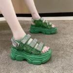 Sports sandals women's summer thick-soled platform shoes - Image 5