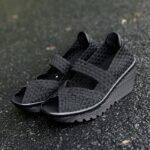 Hand-woven shoes for women 2025 season daily fashion casual woven - Image 7