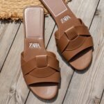 Foreign trade 2025 summer new square head cross Slipper - Image 13