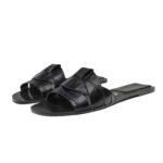 Foreign trade 2025 summer new square head cross Slipper - Image 12