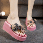 Flashy Handmade Bear Flip-Flops Beach Shoes - Image 7